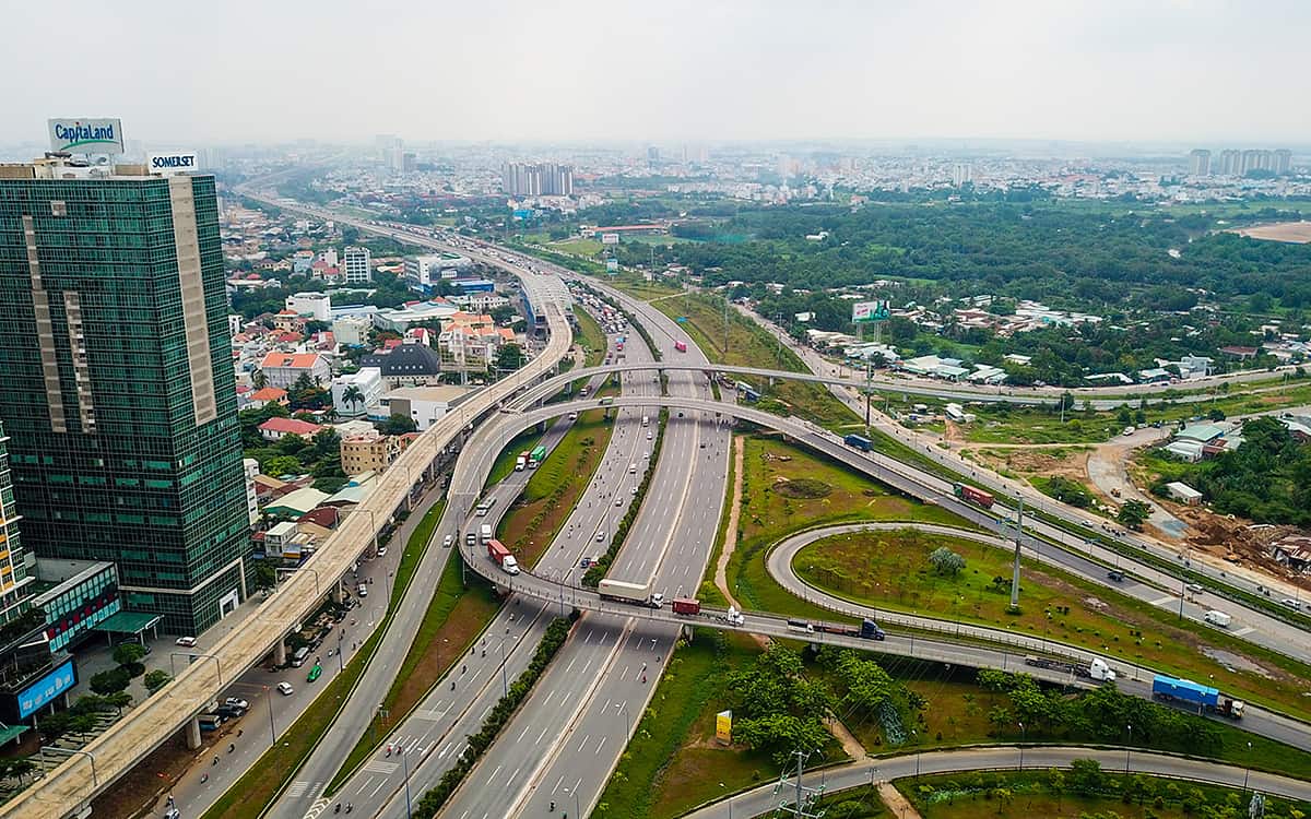 Bất động sản ven sân bay hưởng lợi hạ tầng giao thông quanh khu vực được dồn lực triển khai