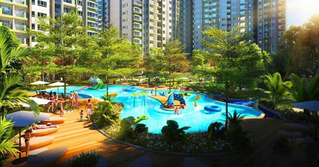 Astral City nằm trên khu đất có tổng diện tích 37.343,8 m2, với mật độ xây dựng khoảng 65%. 