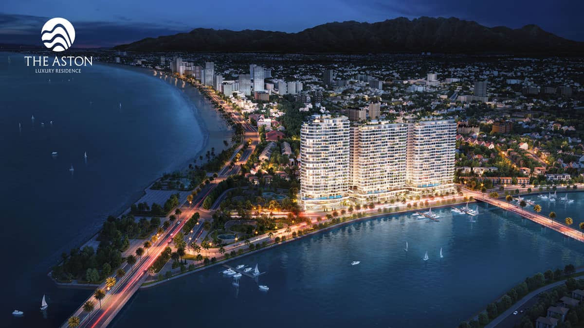 The Aston Luxury Residence nằm ở vị trí được ví là giao lộ thịnh vượng mới của thành phố biển Nha Trang