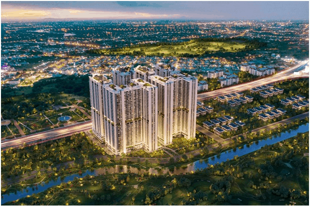 Phối cảnh 8 tòa tháp 40 tầng Astral City.