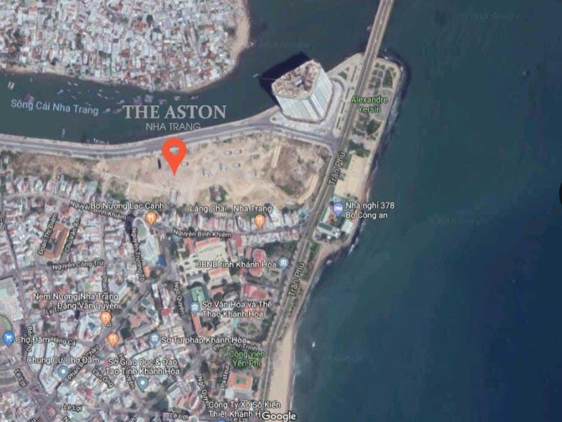 Vị Trí The Aston Nha Trang Trên Google Map