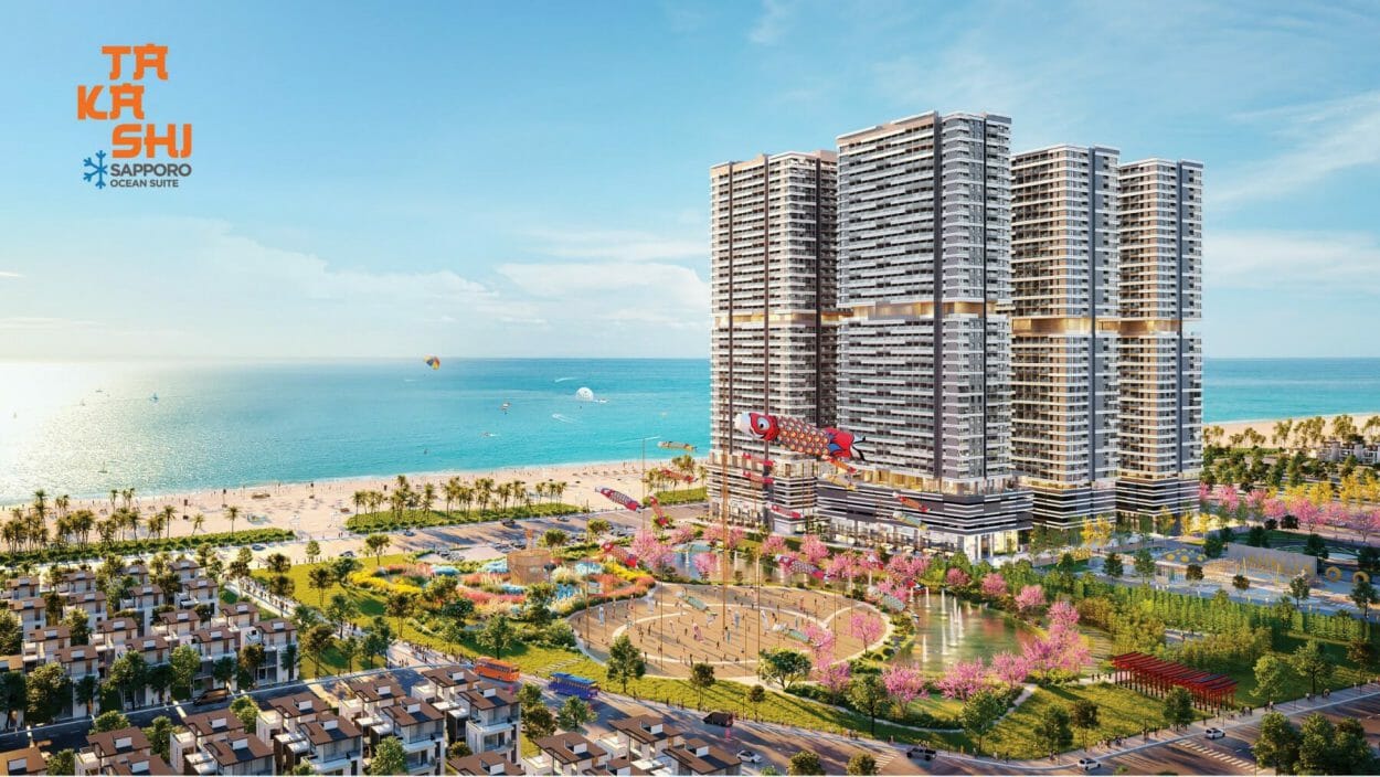 Nhà đất Quy Nhơn đón sóng đầu tư với dự án Takashi Ocean Suite Kỳ Co